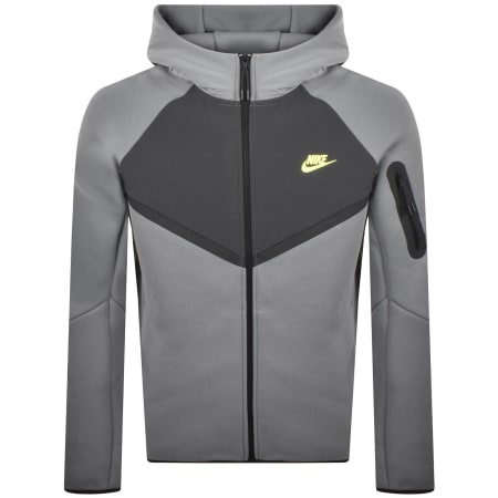 Nike Fleece Windrunner Hoodie Grey | Mainline Menswear gb